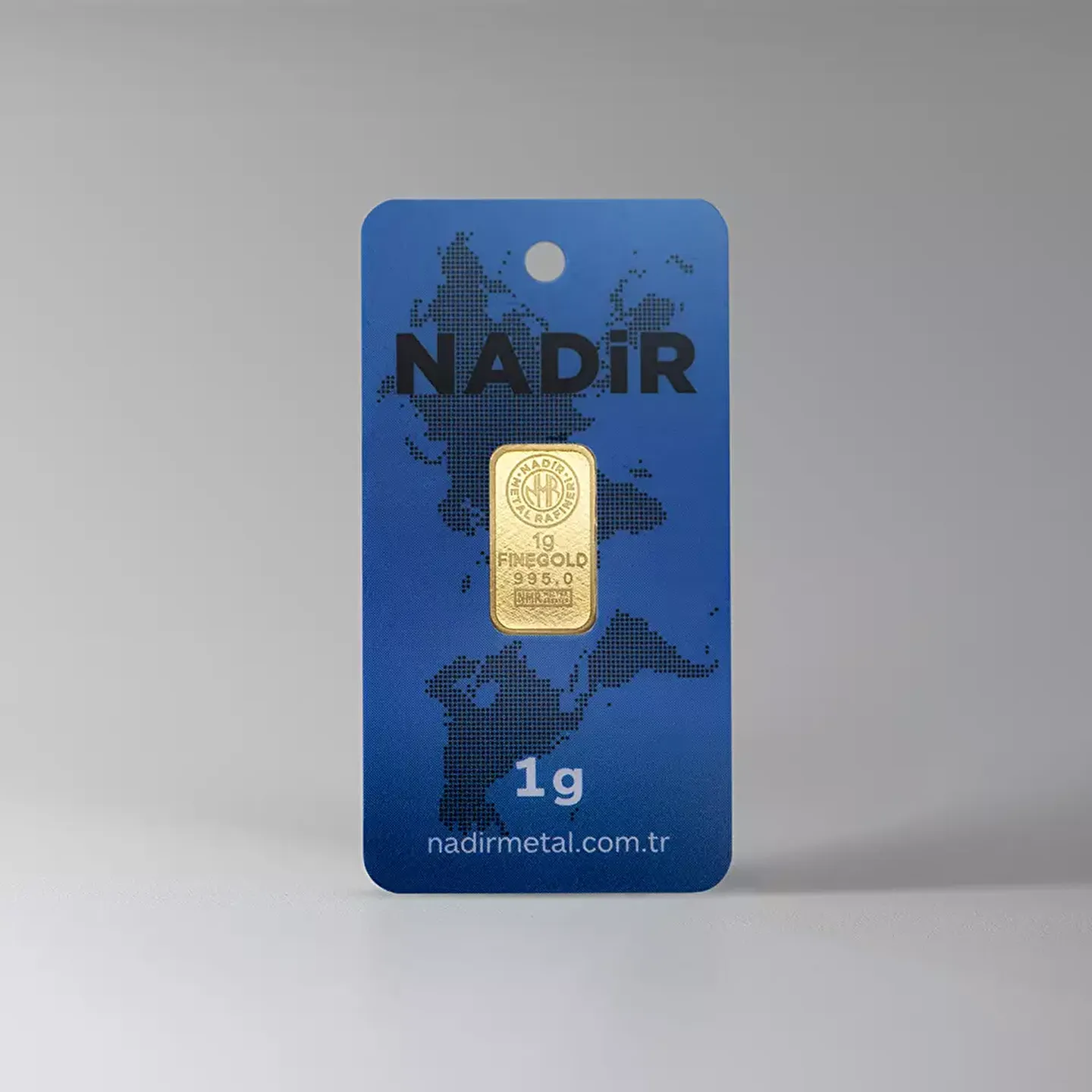 1 Gr Külçe Altın — Nadir Metal Rafineri 995.0 milyem sertifikalı külçe altın